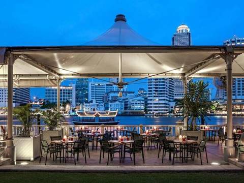 페닌슐라 호텔 리버 카페 & 테라스 디너 뷔페 레스토랑 (방콕) :: 나다운 진짜 여행