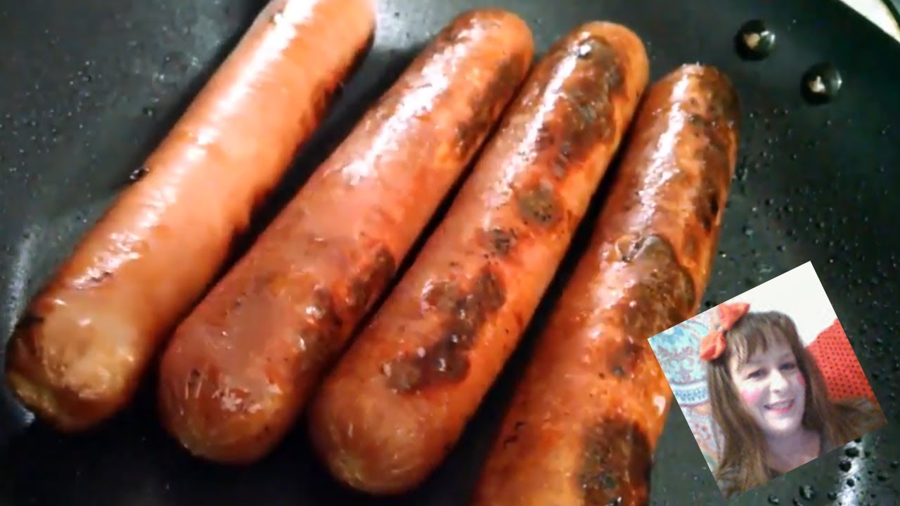 Grilled Hot Dog On The Stove - Youtube